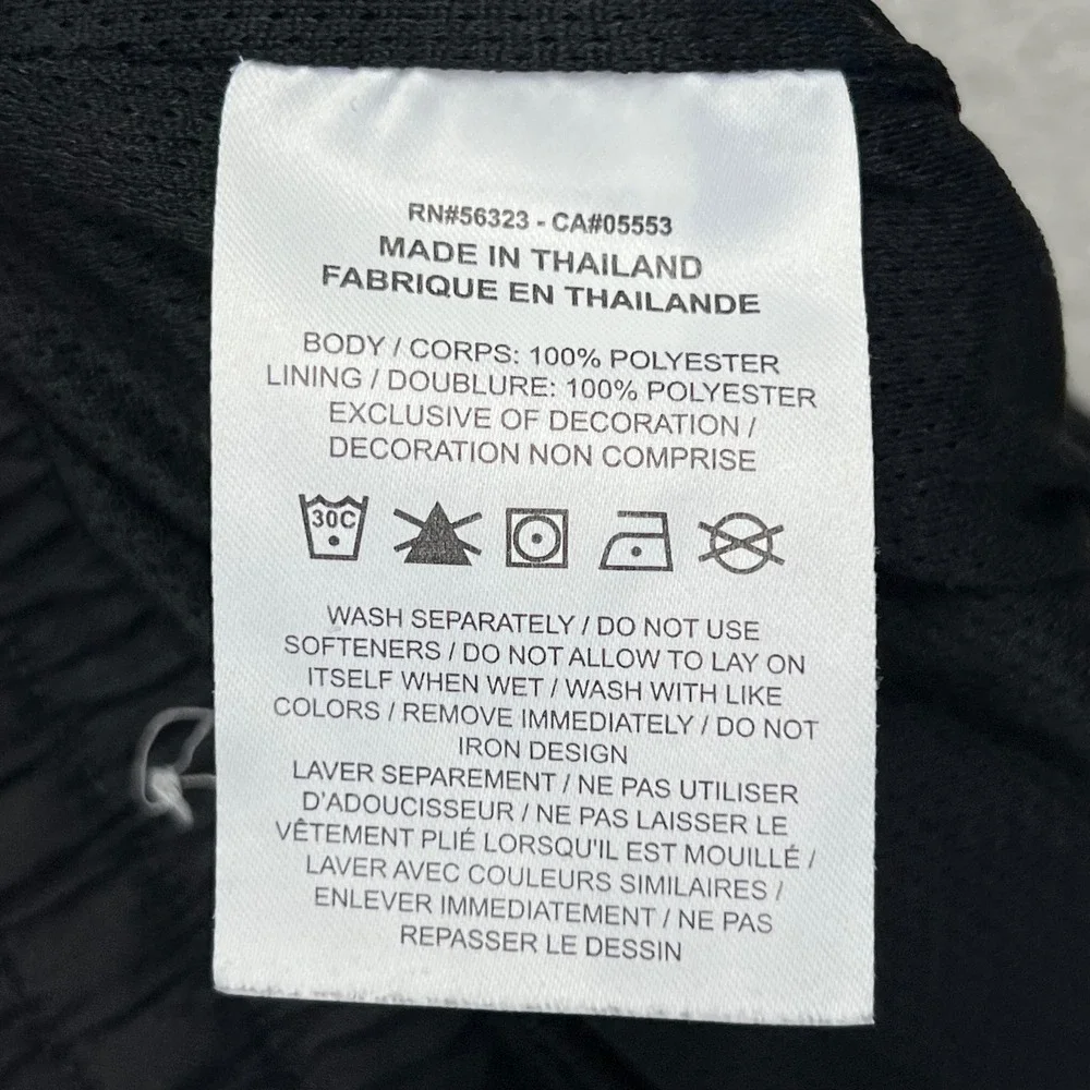 Nike Shorts Big Kids Large Black Woven Mesh Lined Pockets Lightweight HF8134-010
